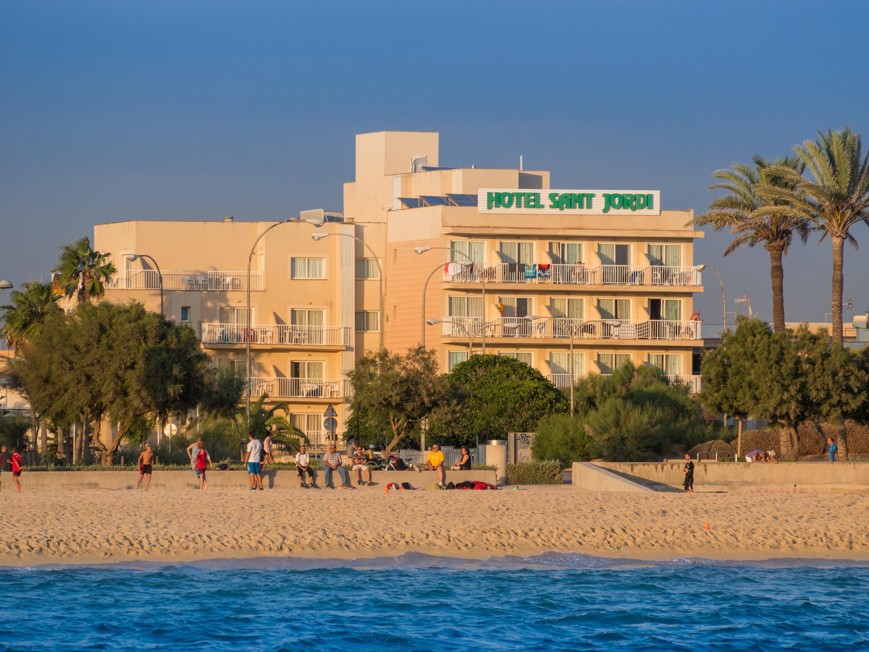 Hotel Sant Jordi Плайя де Пальма Экстерьер фото